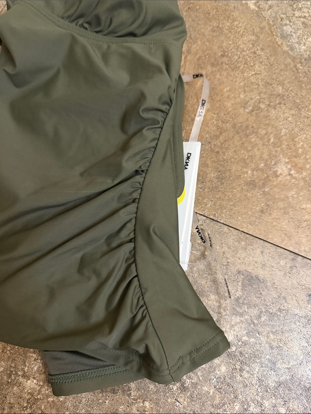 DKNY Olive Halter Tankini Swimsuit - Women - Picture 5 of 5